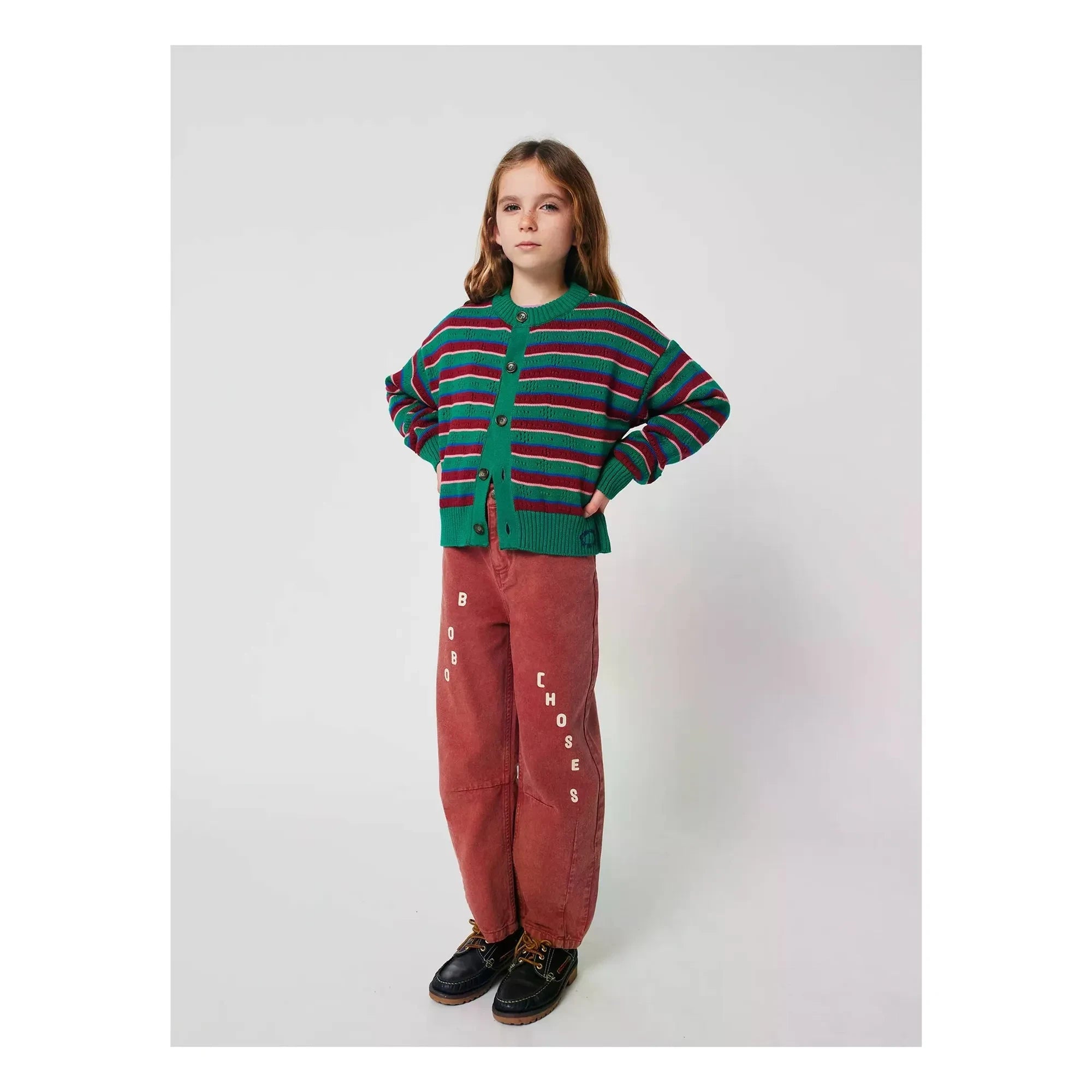 Bobo Choses – Bobo Choses Bio-Jeans aus Baumwolle | Braun