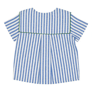 Loir - Lorette Gestreiftes Hemd | Blau