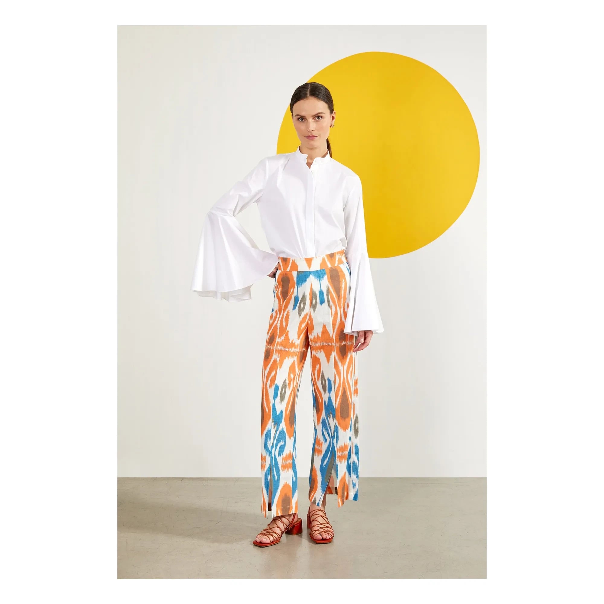 Maria de la Orden - Bellflower bluz | Beyaz