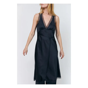 Lollys Laundry - Clari Kleid | Gewaschenes Schwarz