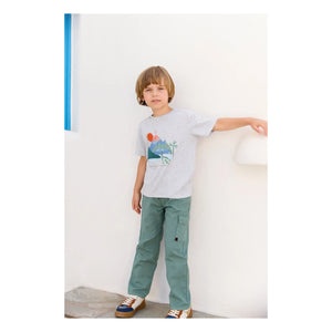 Tartine et Chocolat - Chiné Volkan T-Shirt | Grau