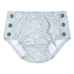 Petit Lem - Fleurie Recycelte Fasern UV-Schutz Schwimmwindel | Blau