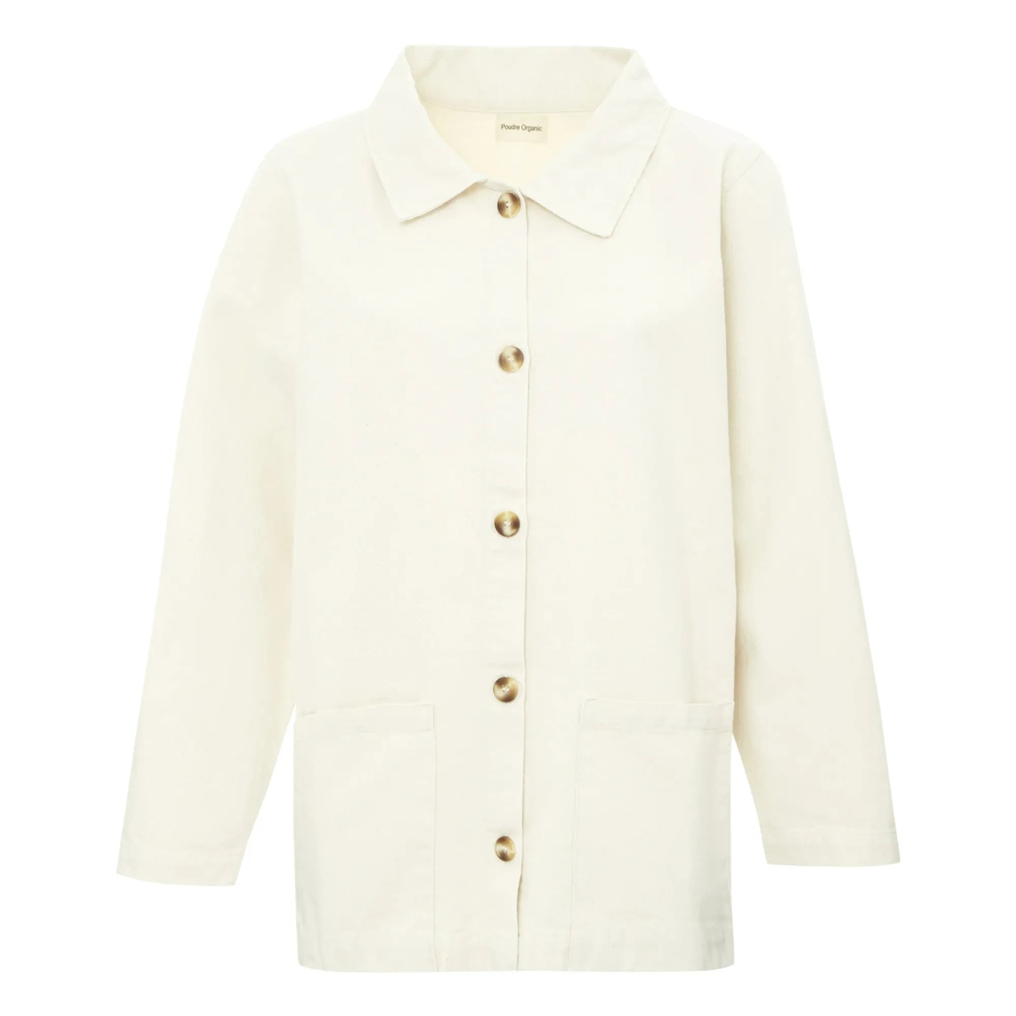 Poudre Organic - Glycine Jeansjacke - Damenkollektion | Ecru