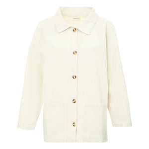 Poudre Organic - Glycine Jeansjacke - Damenkollektion | Ecru