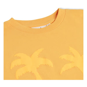 Molo – Riley Palm Smile Bio-Baumwoll-T-Shirt | Orange