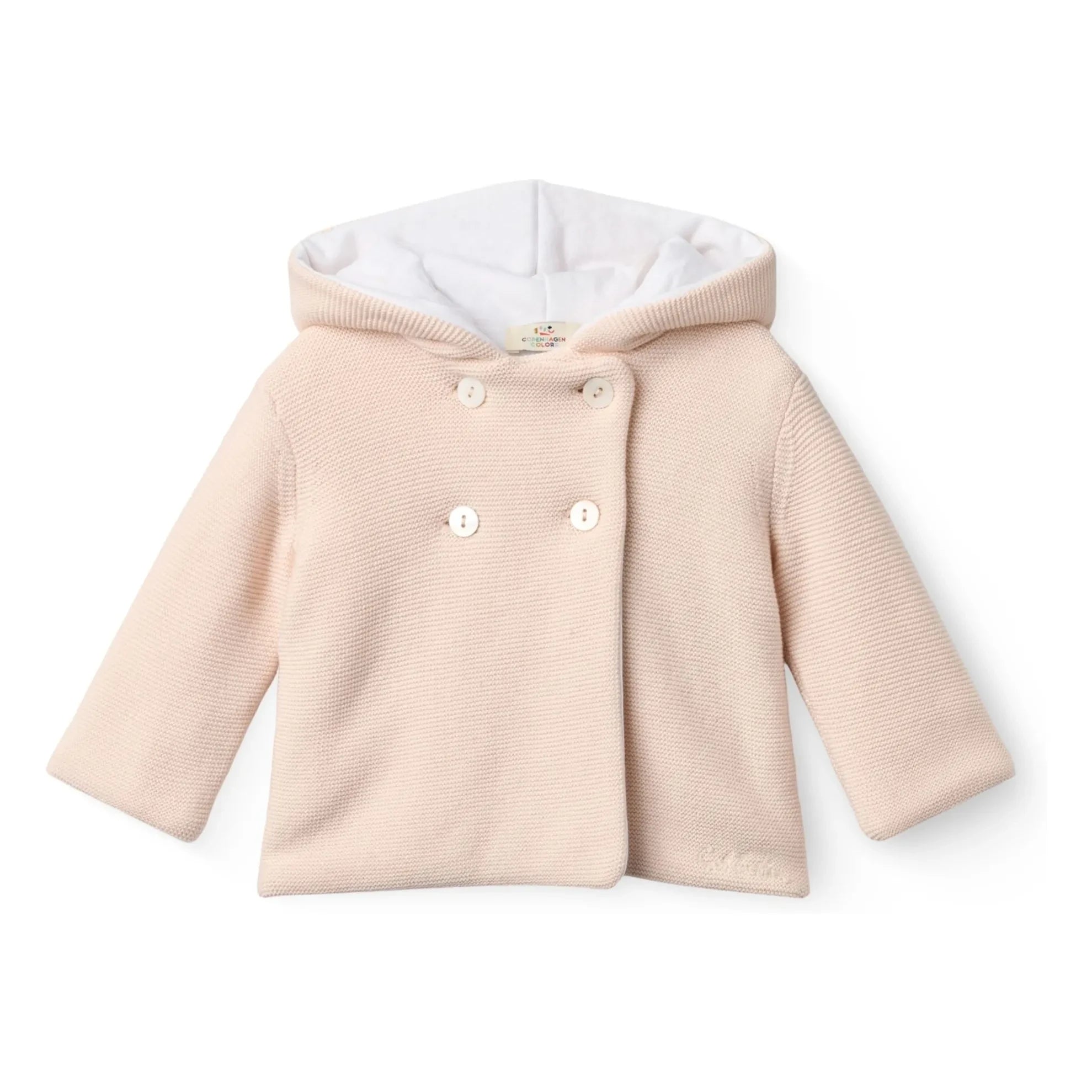 Copenhagen Colors - Kapuzenjacke aus Bio-Baumwolle | Pfirsich