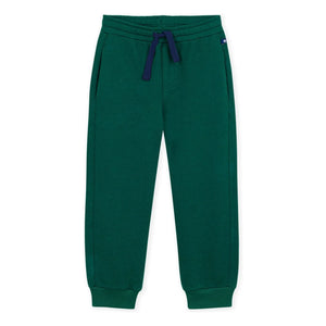 Petit Bateau - Organik pamuklu jogger pantolon | Orman Yeşili