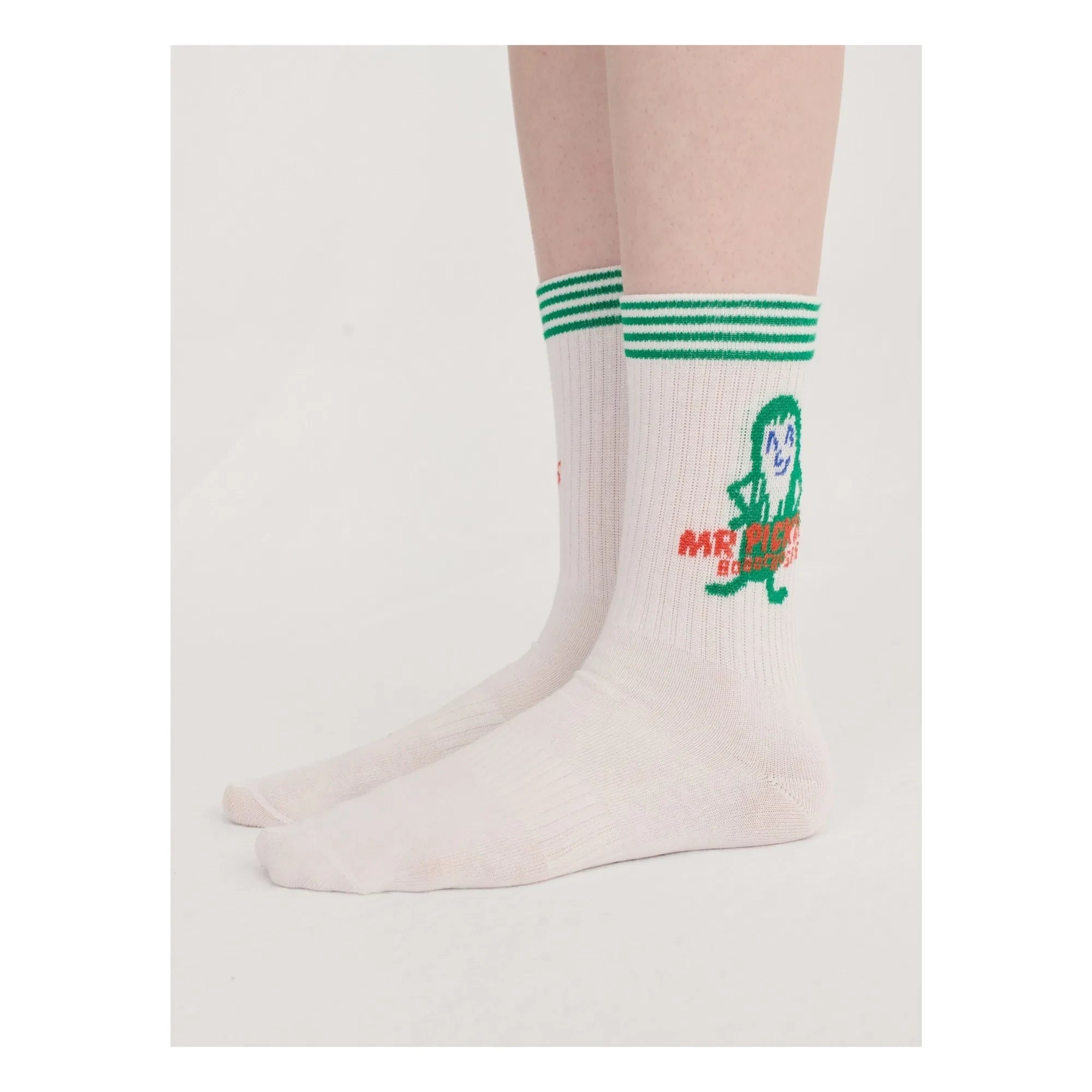 Bobo Choses - Pickles Bio-Baumwollsocken | Ecru
