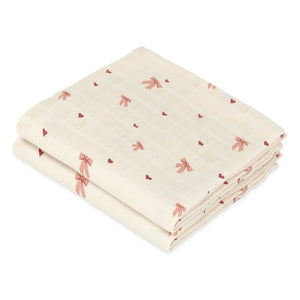 Cam Cam - Sprenkeltücher - 2er-Set | Rosa