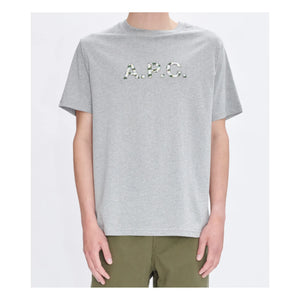 A.P.C. – Willow T-Shirt aus Bio-Baumwolle | Grau meliert