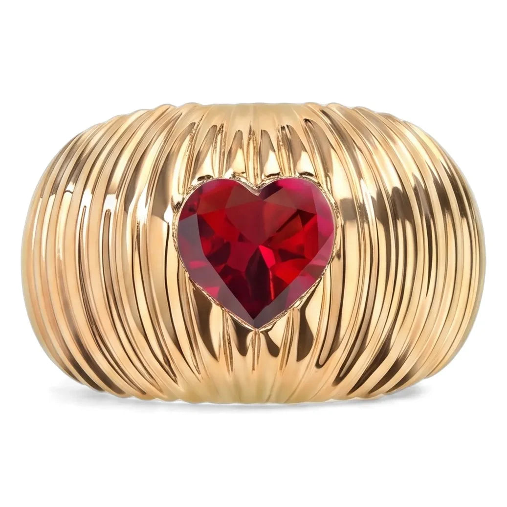 Tityaravy - Prema-Granat-Ring | Granat