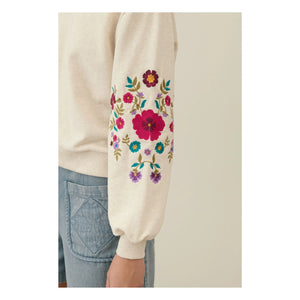 Louise Misha - Sweatshirt Judith aus Bio-Baumwolle - Damenkollektion | Creme
