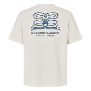 Samsoe Samsoe - Safellow Baumwoll-T-Shirt | Creme