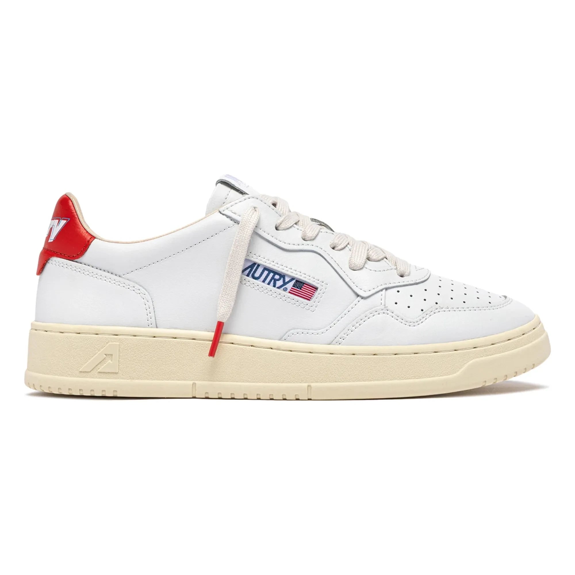Autry - Medalist Low Leder-Sneaker | Orange