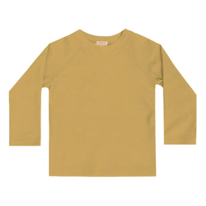 Grech & Co - Anti-UV Badeshirt recycelte Fasern | Gelb