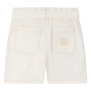 Bonpoint - Lorrie Bio-Baumwoll-Knotenshorts | Creme