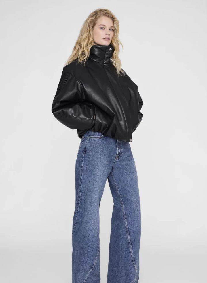 Anine Bing - Cyrus Lederjacke | Schwarz