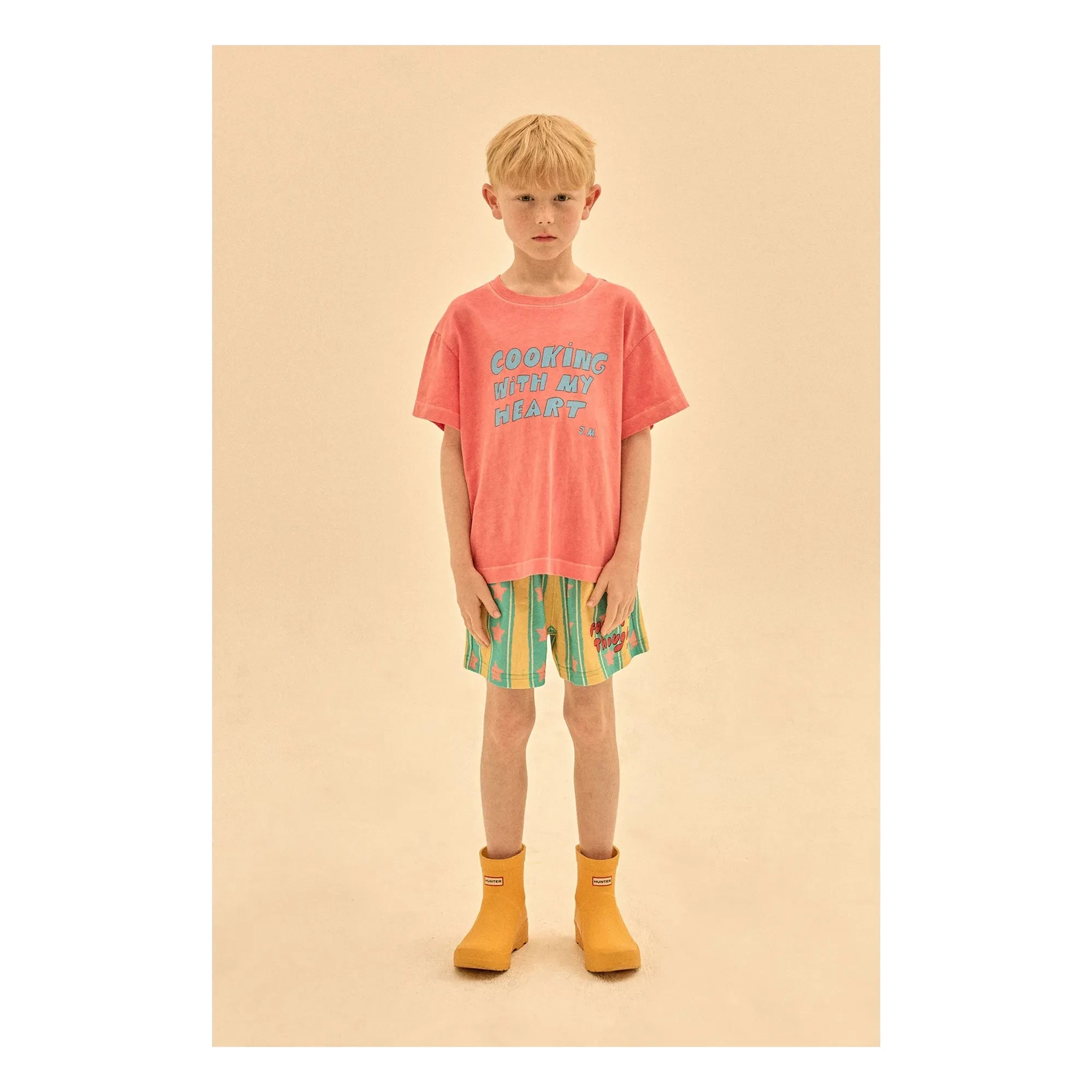 Jelly Mallow - Sterne gestreifte Shorts | Türkis