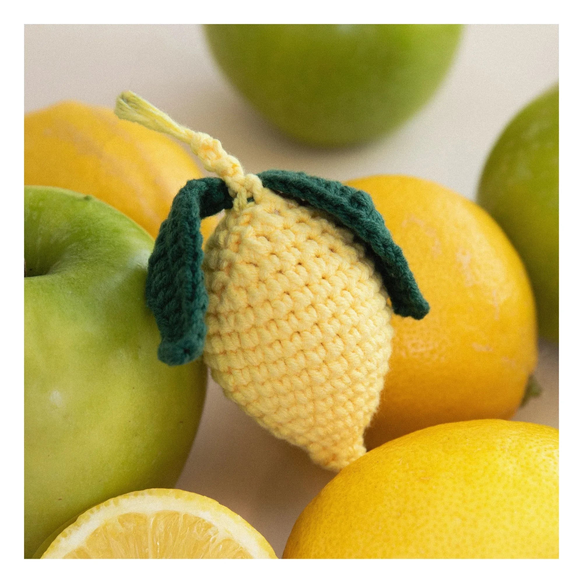 La Petite Épicerie - Häkel-Charm-Set - Zitrone