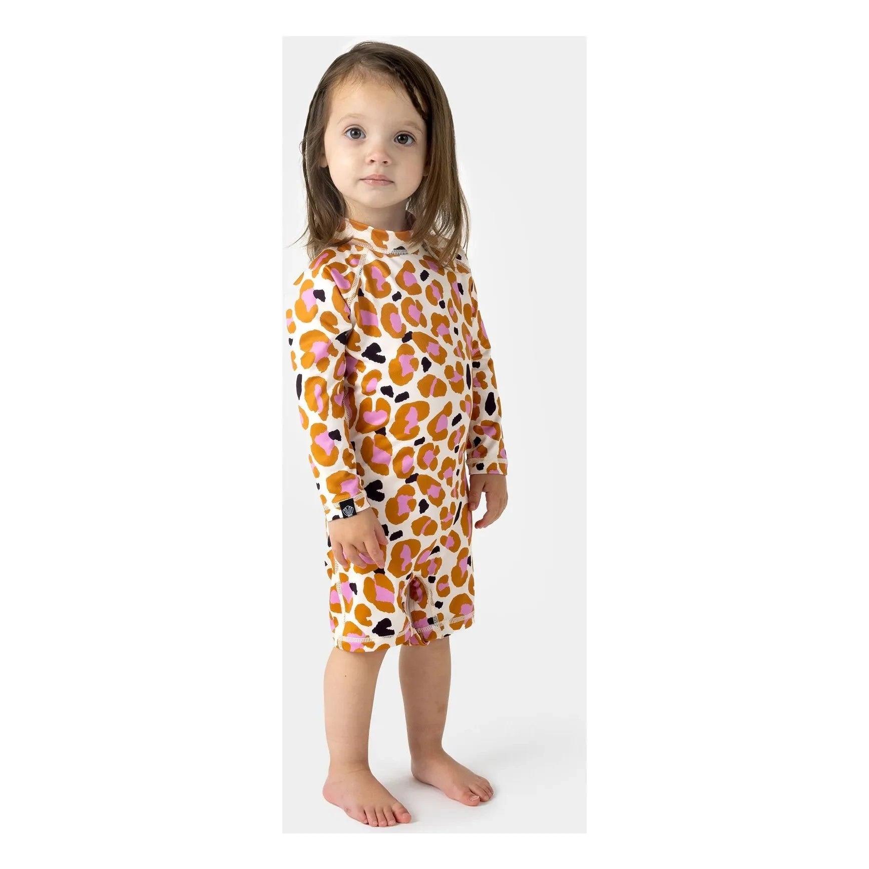 Beach & Bandits - Anti-UV Candy Leopard Recycelte Fasern Kombinierte Shorts