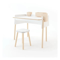 Oeuf NYC - Verstellbarer Hocker | Weiß