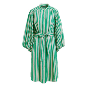Essentiel Antwerp - Gestreiftes Jodianna-Kleid | Grün