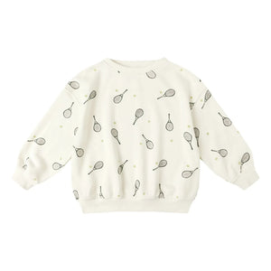 Rylee + Cru - Tennis-Sweatshirt | Ecru