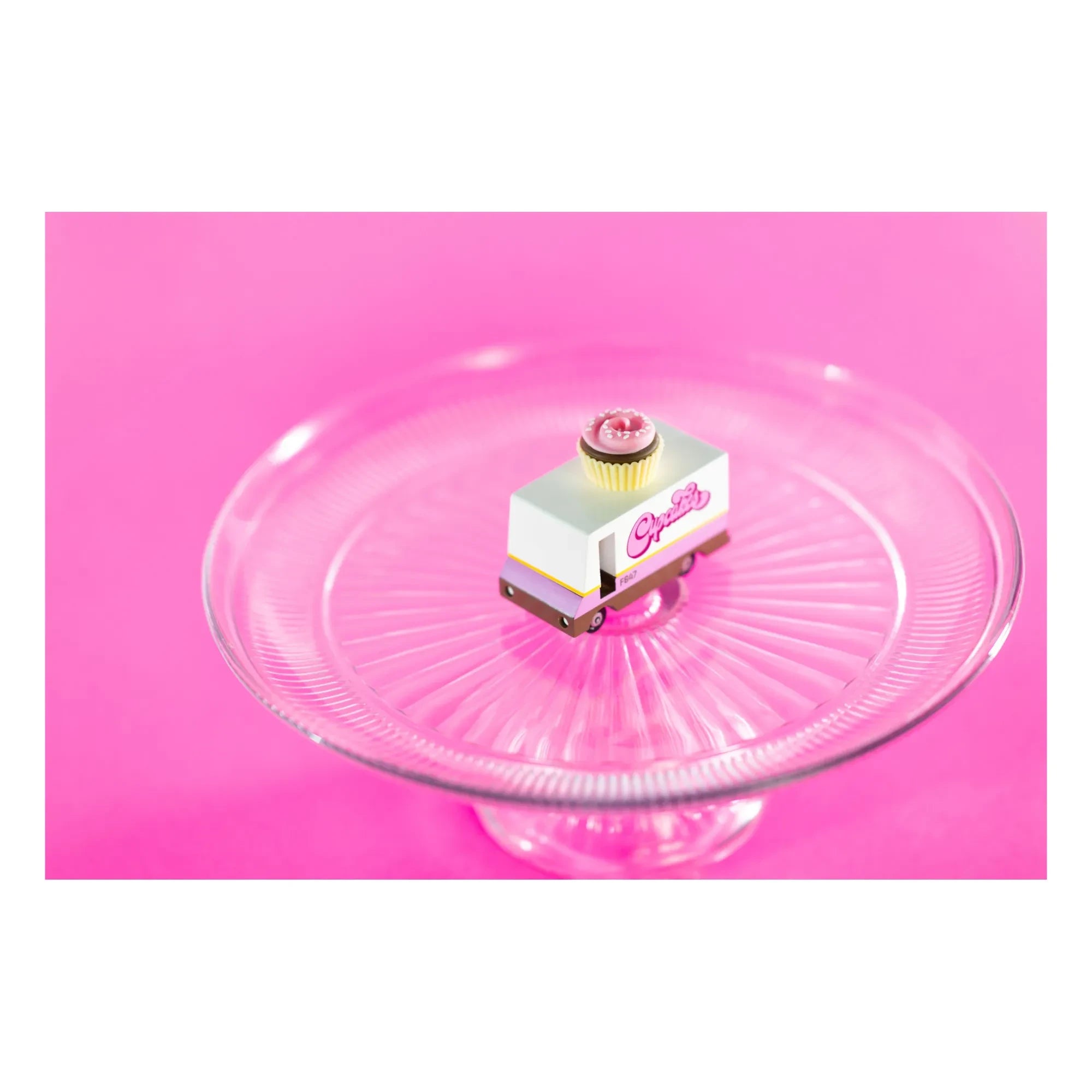 Candylab - Ahşap Cupcake Arabası