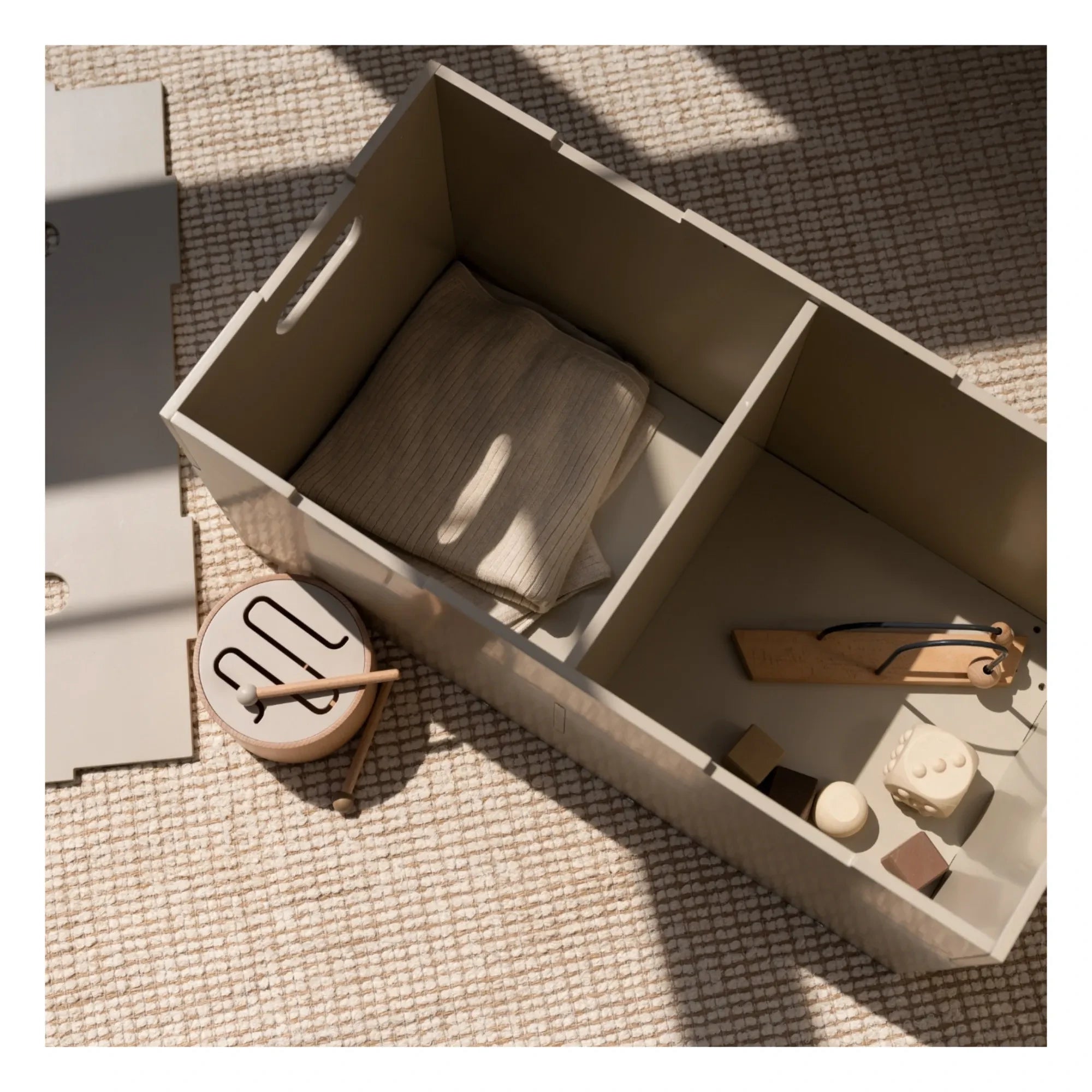 Nofred - XL Aufbewahrungswürfel | Beige
