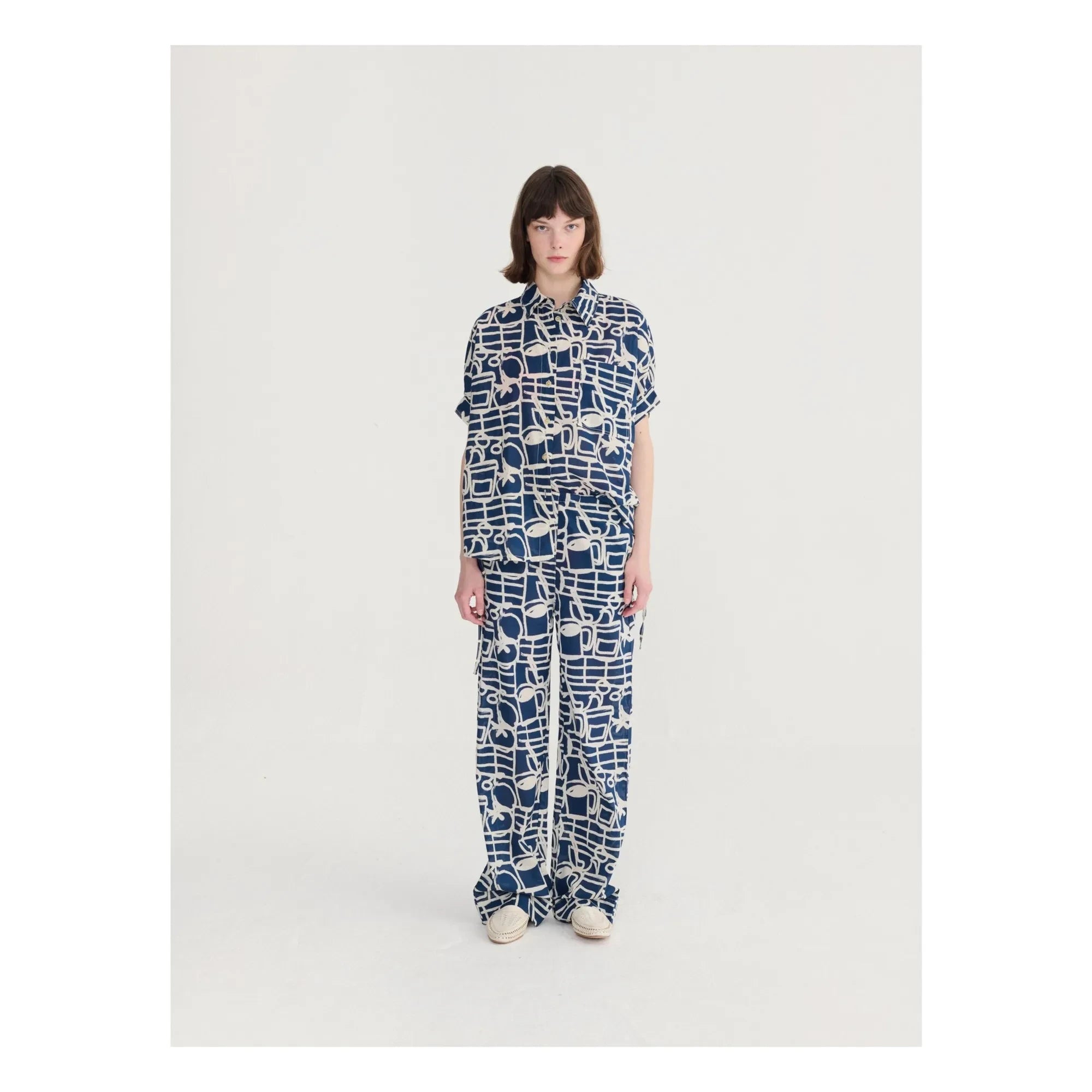 Bobo Choses - Cookery Festival Bio-Baumwollhose | Marineblau