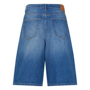 Smallable Woman - Paola Denim Bermuda Shorts | Denim Blau