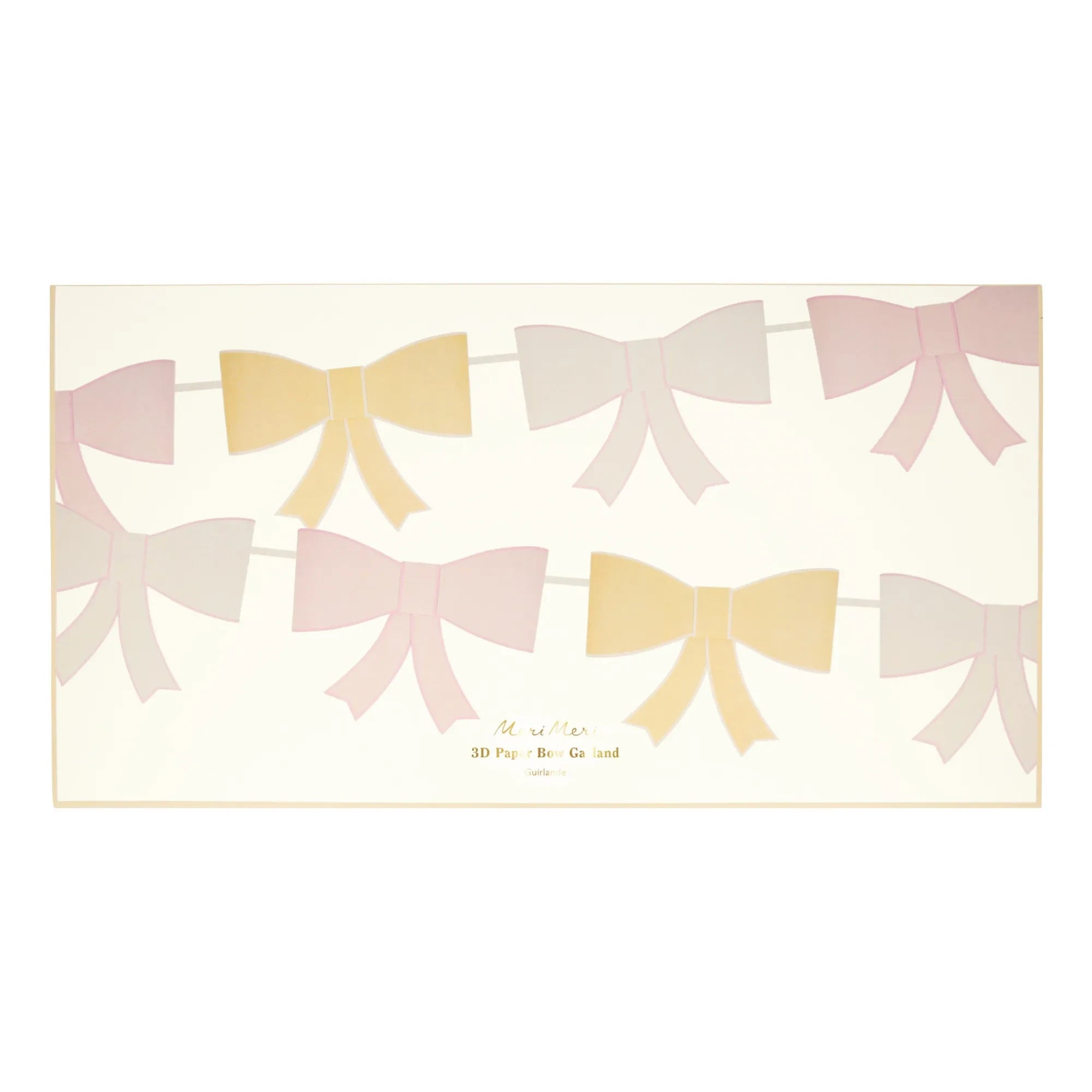 Meri Meri - Papier-Schleifengirlande | Pastell