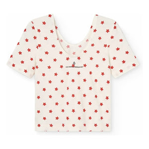 The Animals Observatory - Crayfish Stars Bio-Baumwoll T-Shirt | Weiß