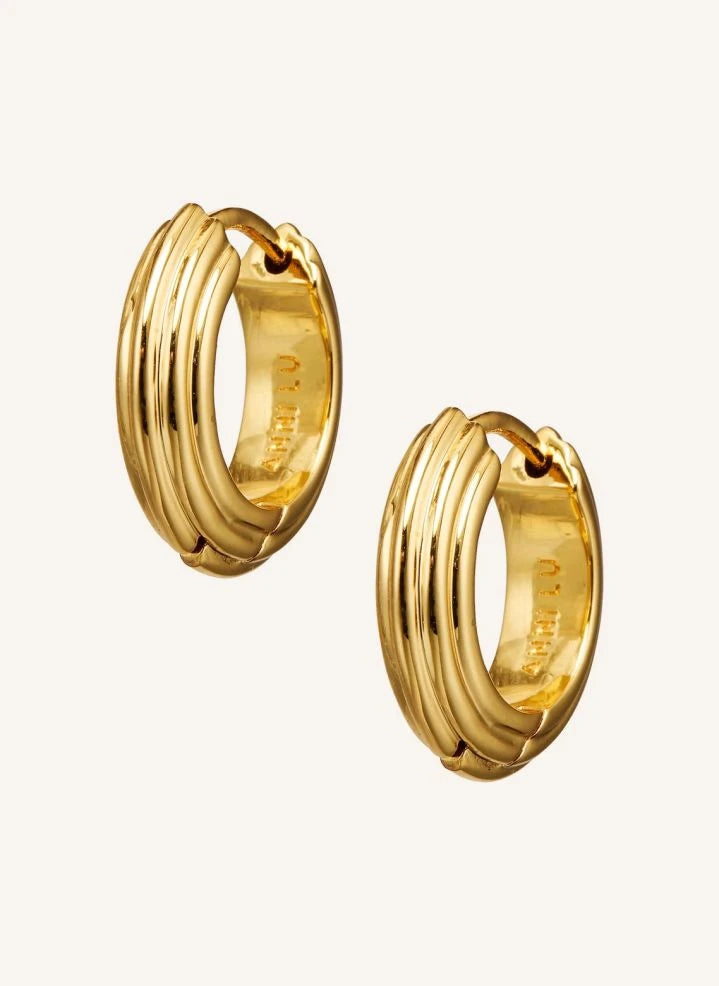 Anni Lu - Golden Deco Küpe | Gold