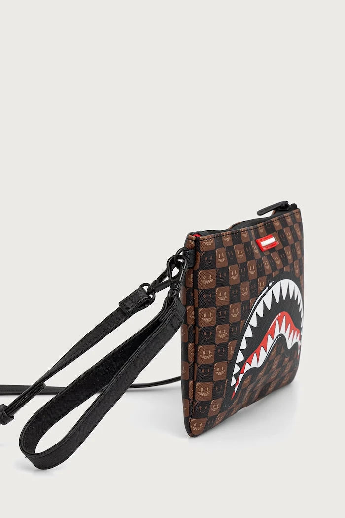 Sprayground - Braune Schultertasche 'Haie in Paris' 910B9307NSZ