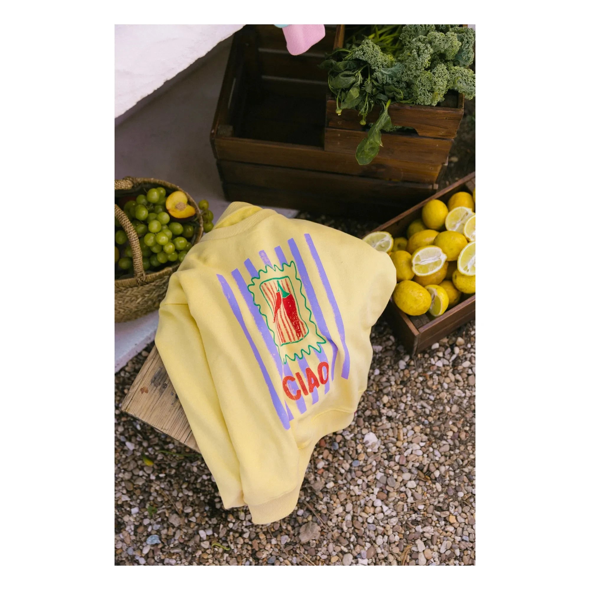 Favorite People - Secilia Ciao Sweatshirt | Gelb