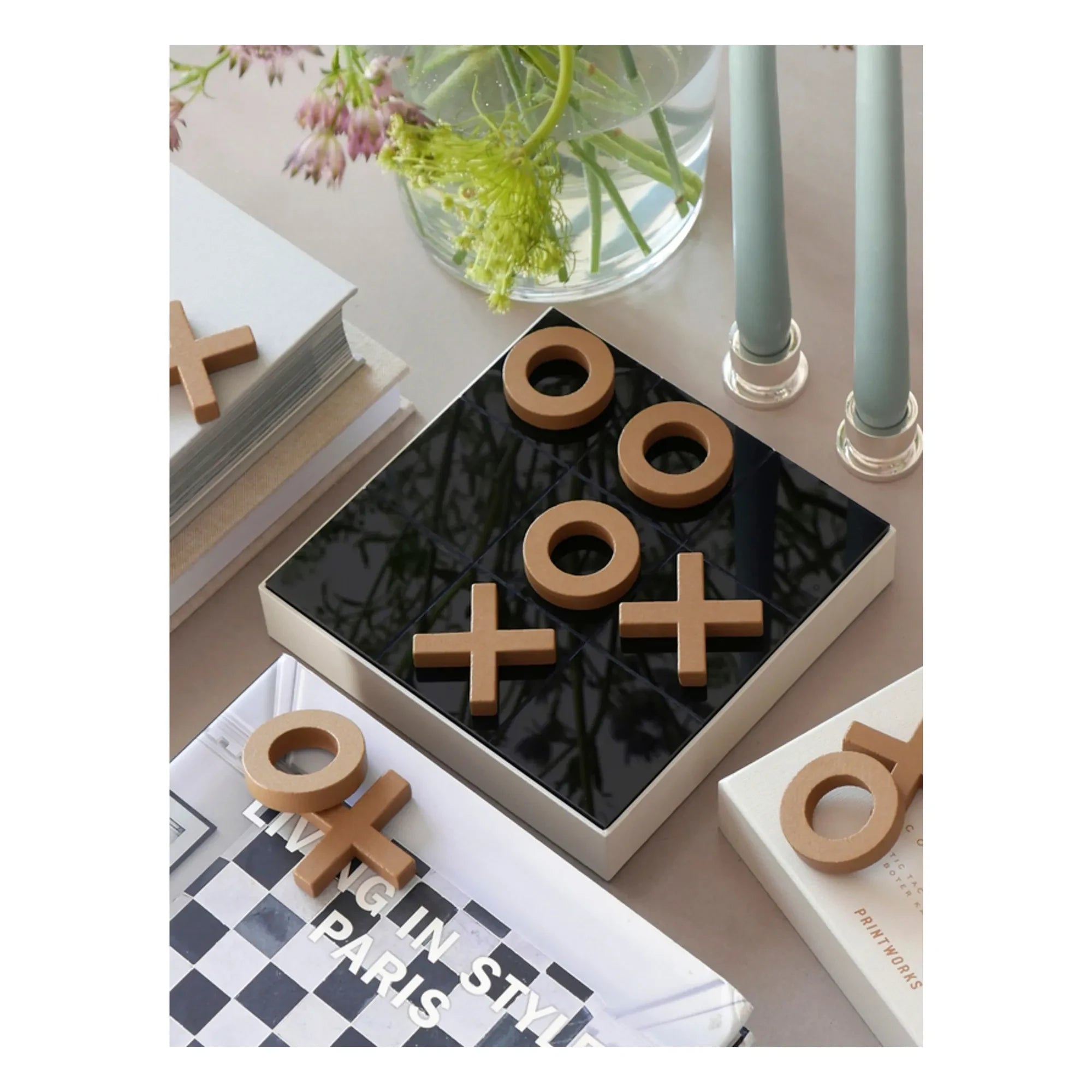 PrintWorks - Tic Tac Toe Spiel | Creme