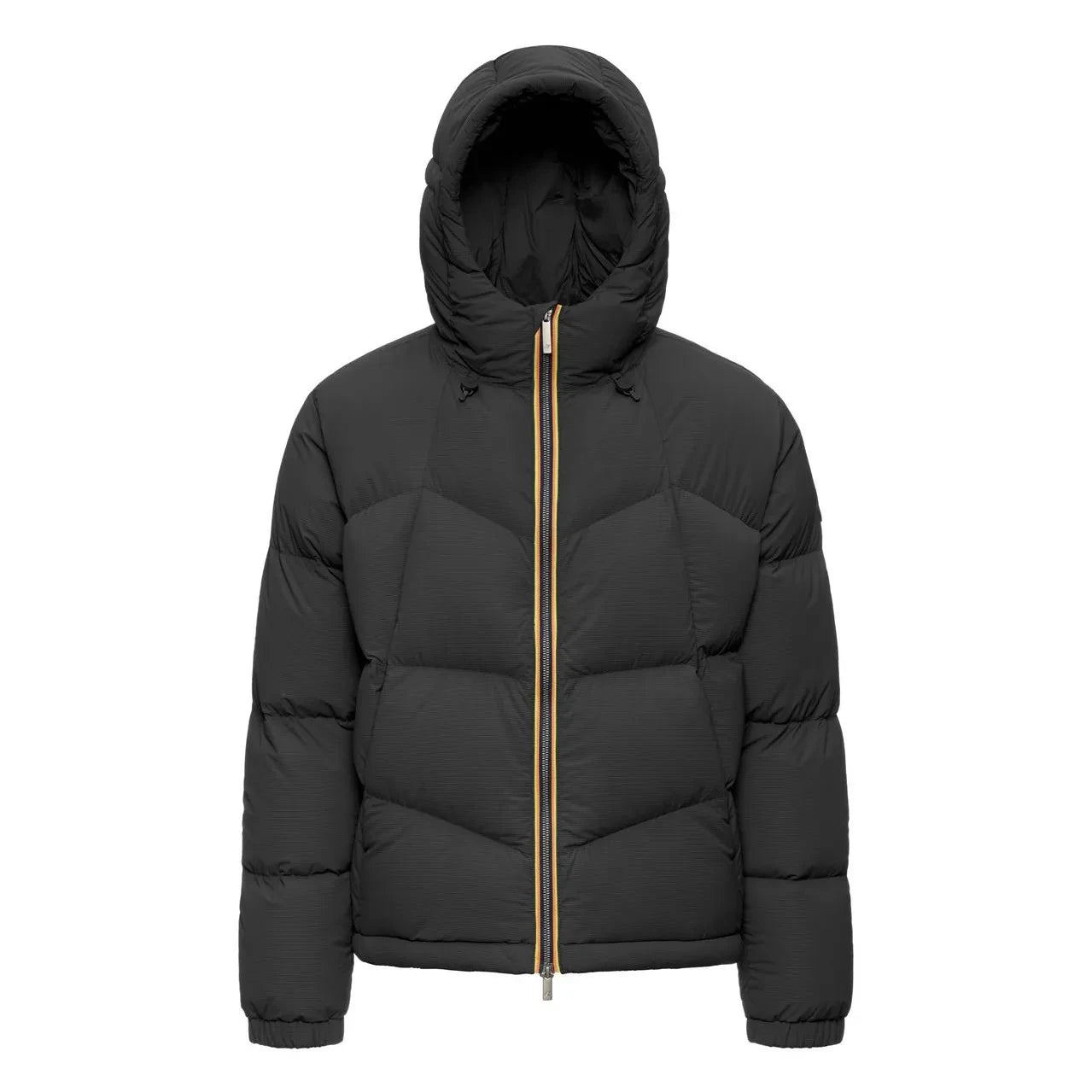 K-way - Quill Elegante Nylon-Steppjacke mit Füllung | Schwarz