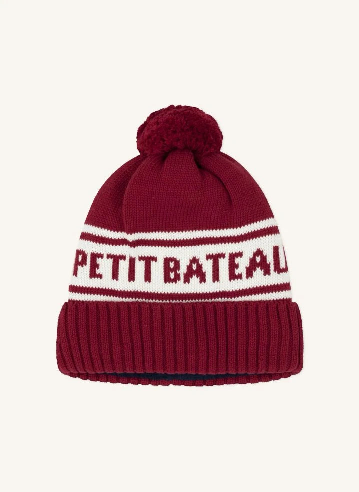Petit Bateau - Petit Bateau Strickmütze | Bordeaux