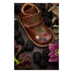 Petit Nord - Scallop Blackberries Kratzer-Stiefel - Uniqua Kollektion | Braun