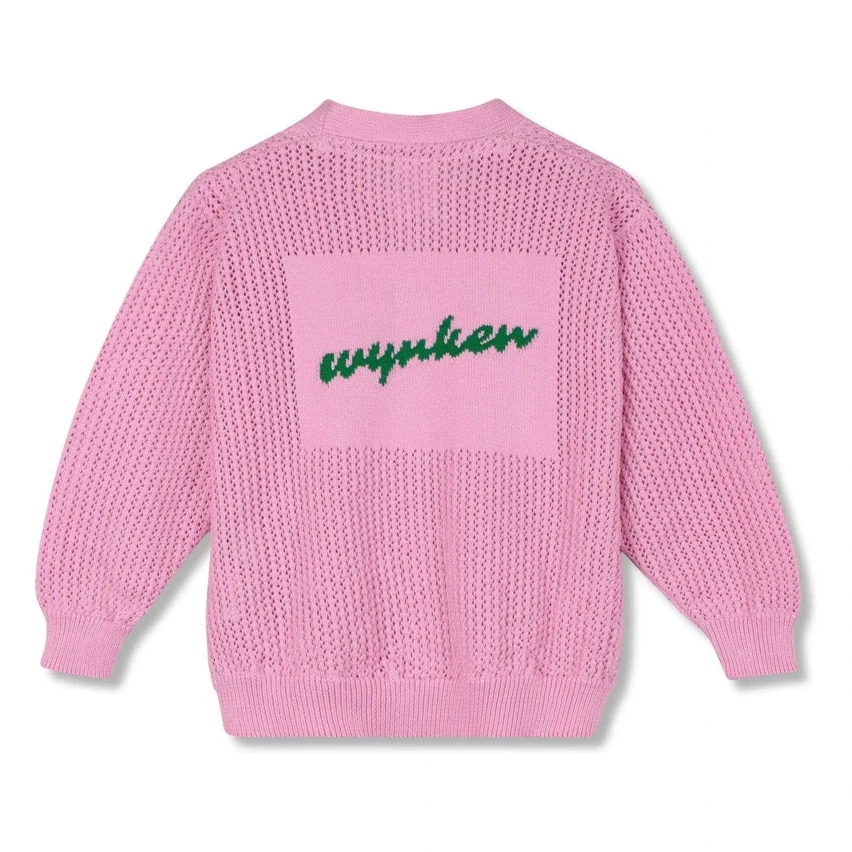 Wynken – Strickjacke aus Bio-Baumwolle | Rosa