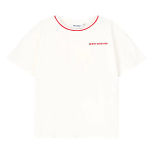 Cos I Said So – Dream Life Bio-Baumwoll-T-Shirt | Weiß