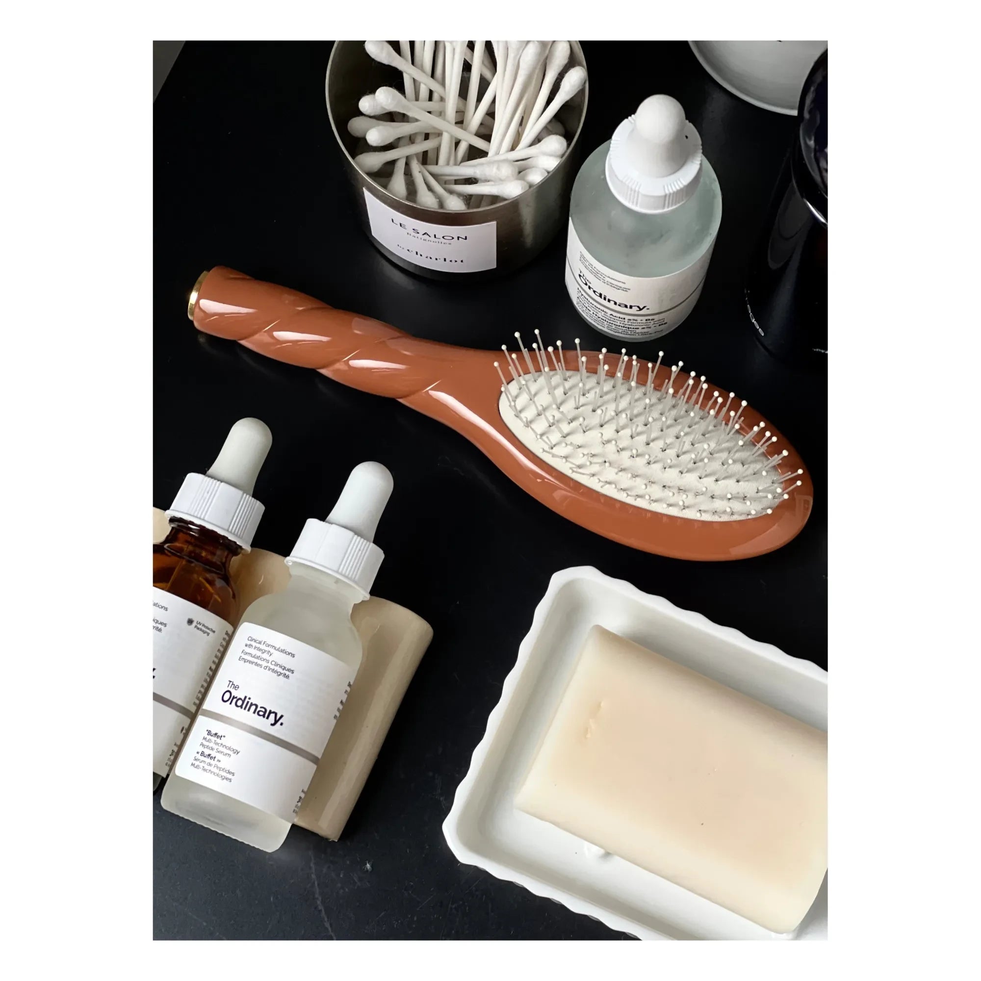 La Bonne Bosse – Nr. 4 Miracle Mini-Bürste – Entwirren und Massage | Hopi Terracotta