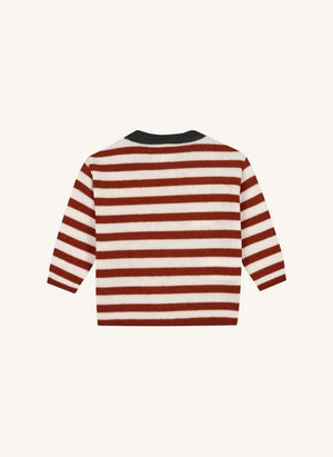 Bonton - Pepito Çizgili Bebek Kazak | Karamel