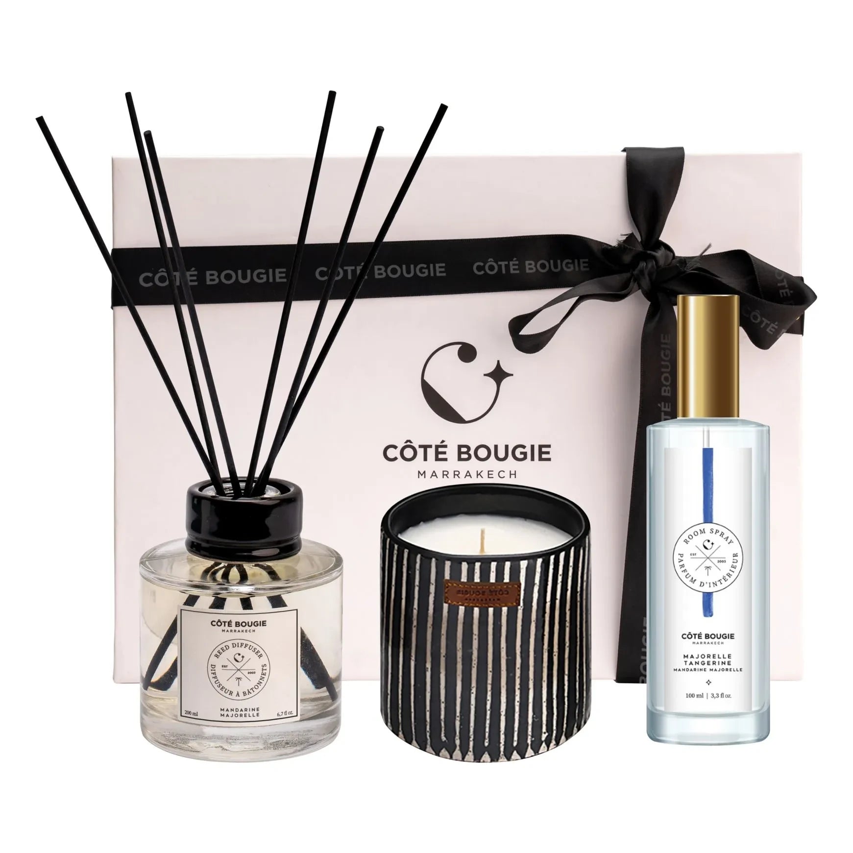 Côté Bougie – Mandarin Signature Geschenkset