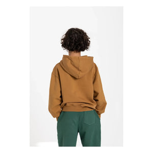 Finger in the nose - Hope Organik Pamuklu Sweatshirt | Buzlu kahverengi
