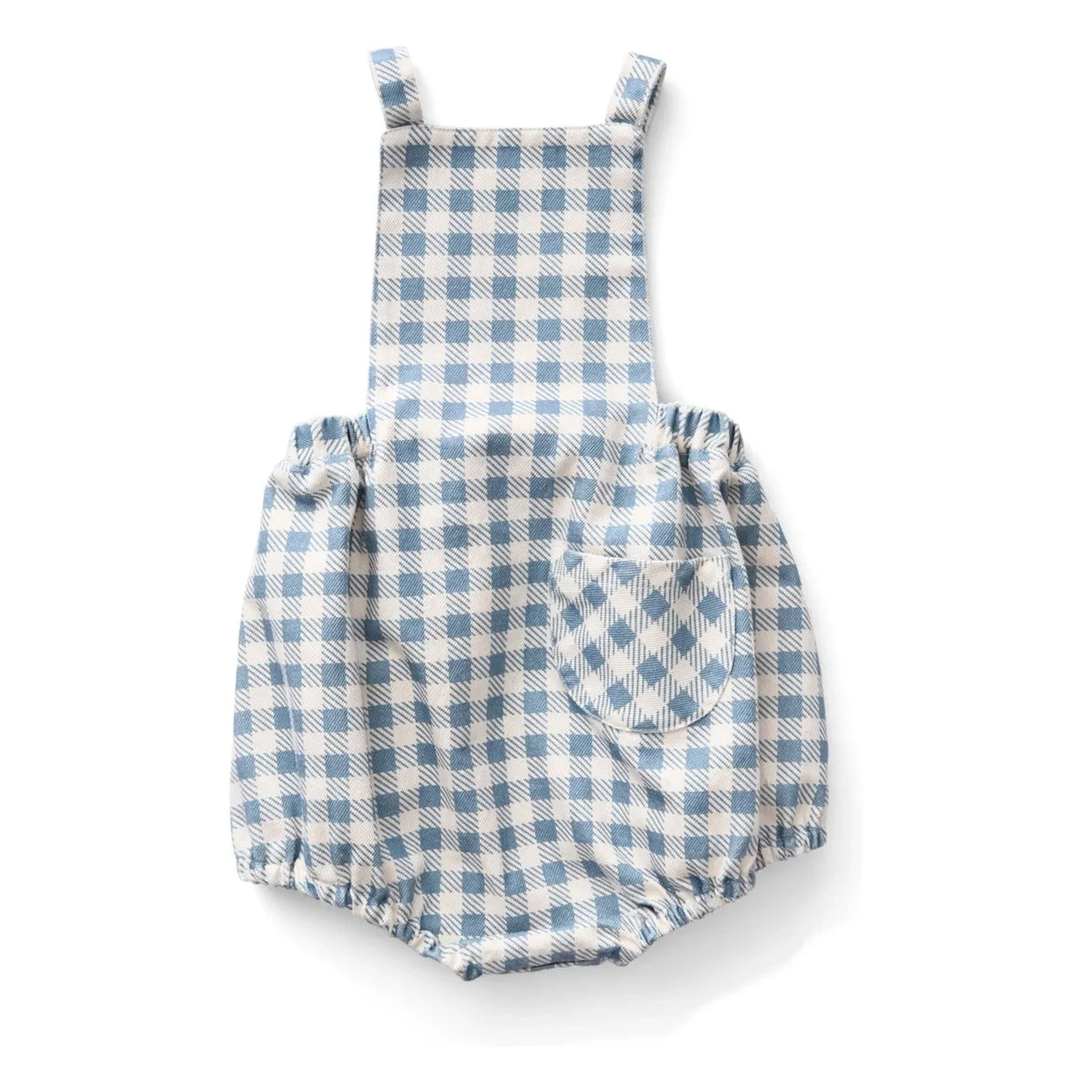 Soor Ploom - Oona Vichy Bio Baumwoll-Jumpsuit | Gebrochenes Weiß