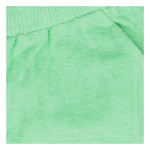 Tumble N'Dry – Paraiba Bio-Baumwoll-Frottee-Shorts | Grün