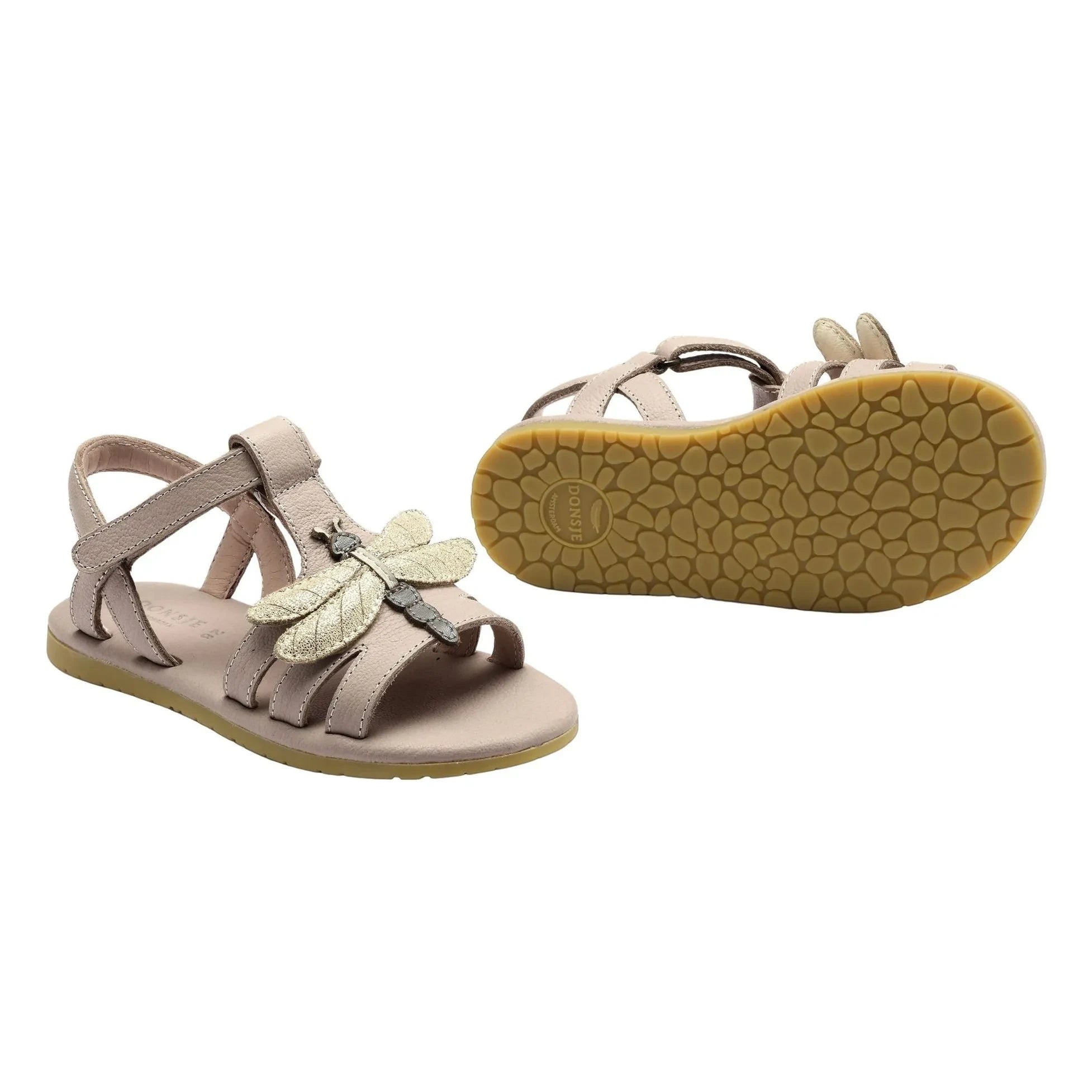 Donsje - Iles Sky Libellule Sandaletler | Pudra pembe