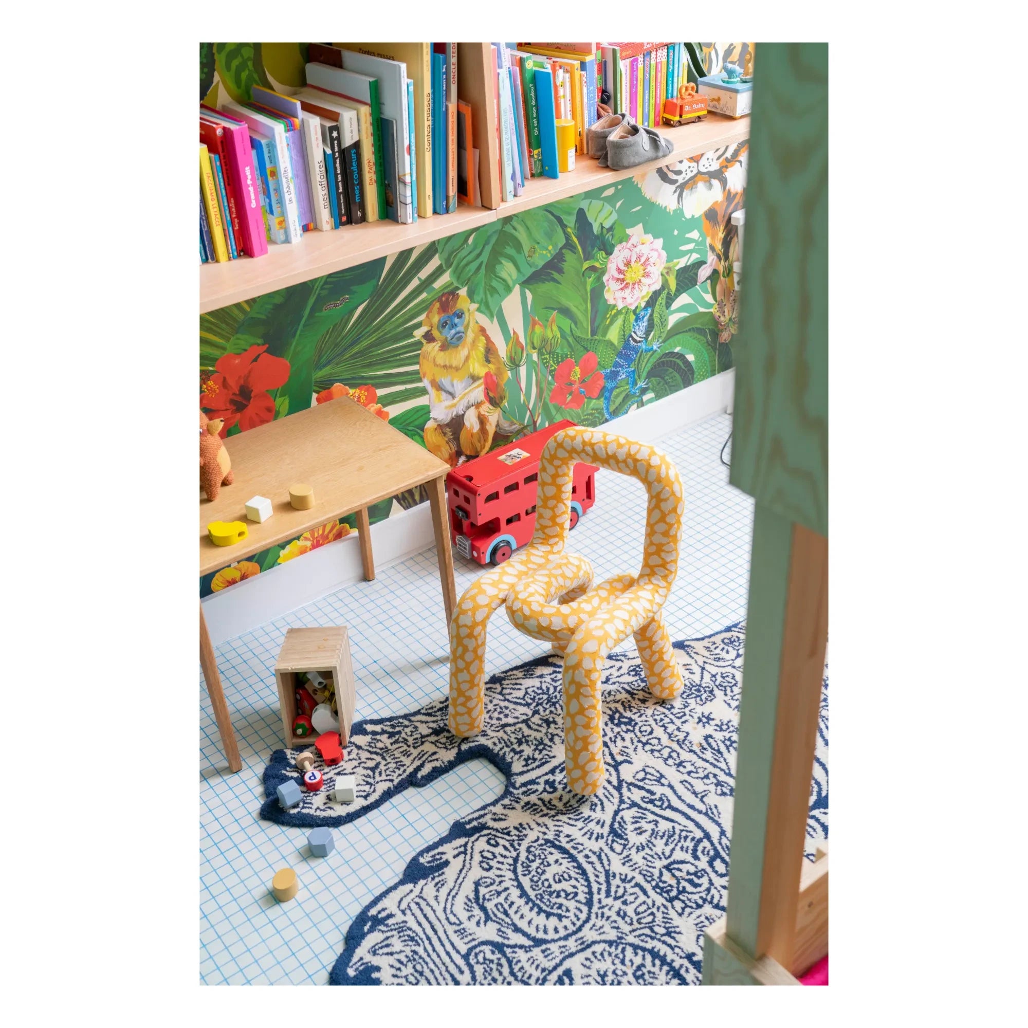 Moustache - Mini Bold Stuhl | Gelb